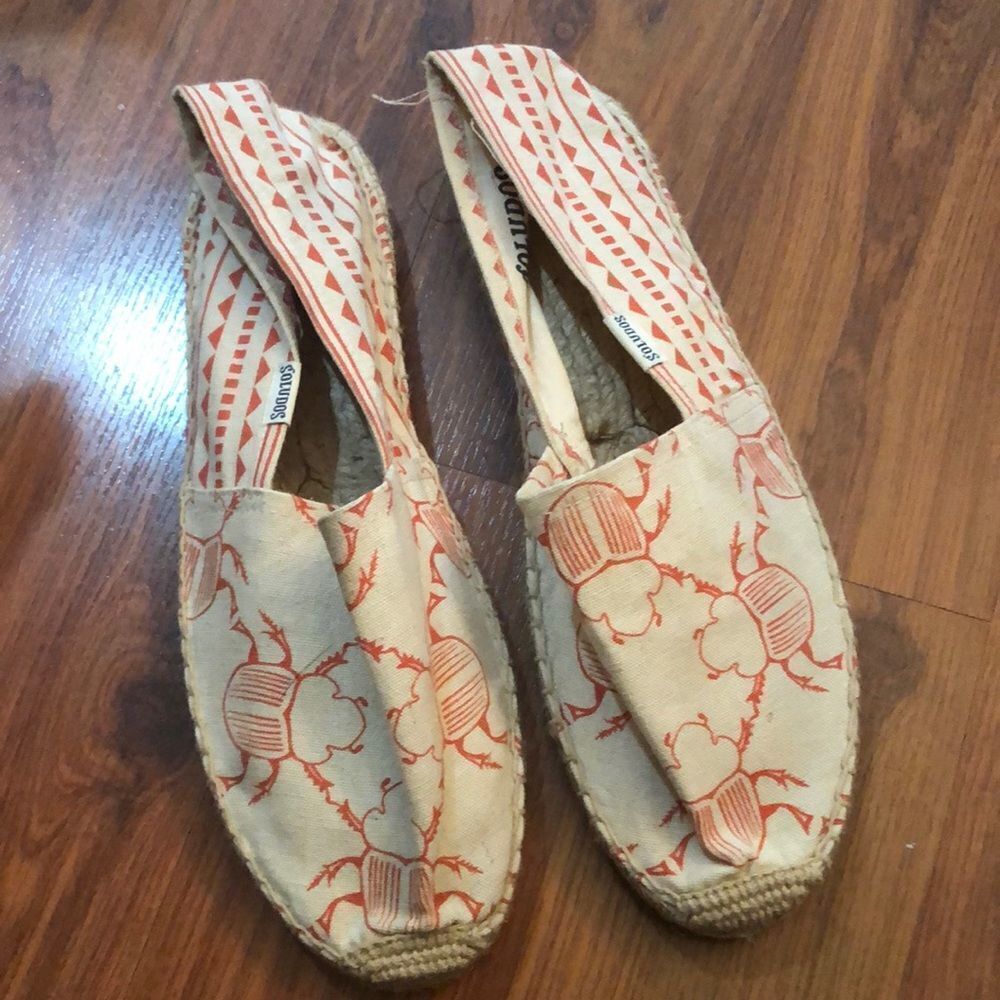 Soludos beetle Dali Espadrilles size 40.